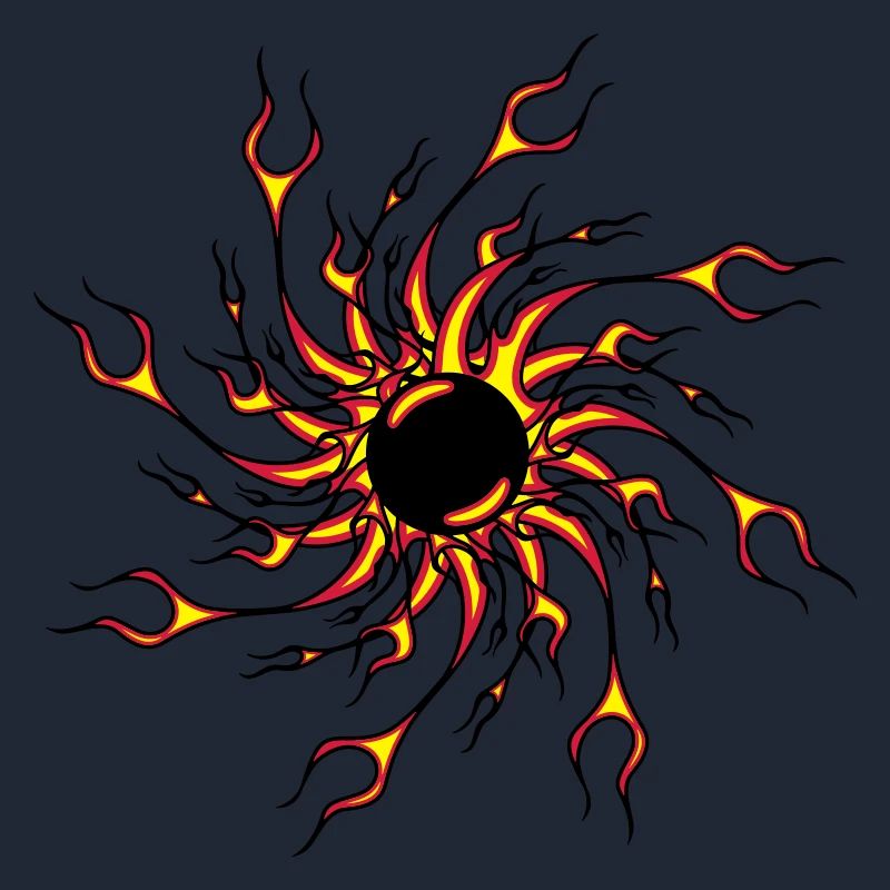 Fire flames boule de feu