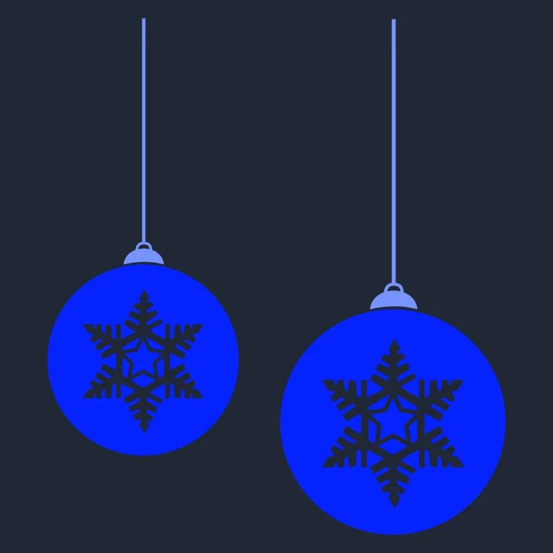 Weihnachtskugeln Stern