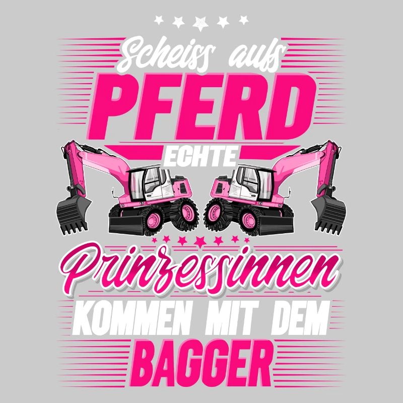 Baggerfahrerin