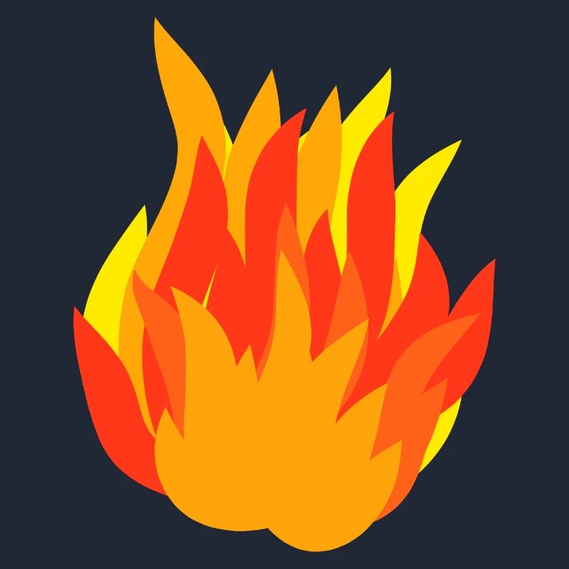 Feuer Flame eines Lagerfeuers, Geschenkidee