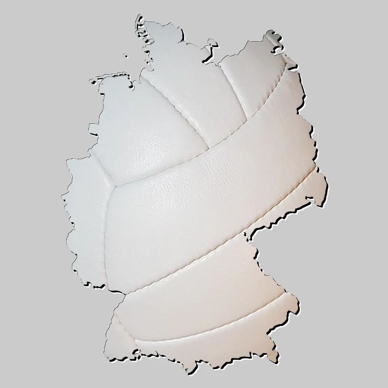 Germany map frames real volleyball