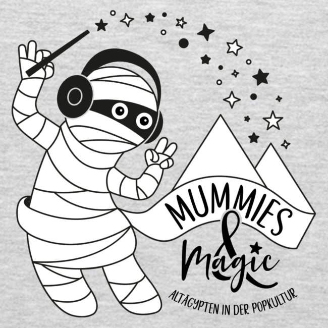 Logo Mummies and Magic schwarz auf weiß