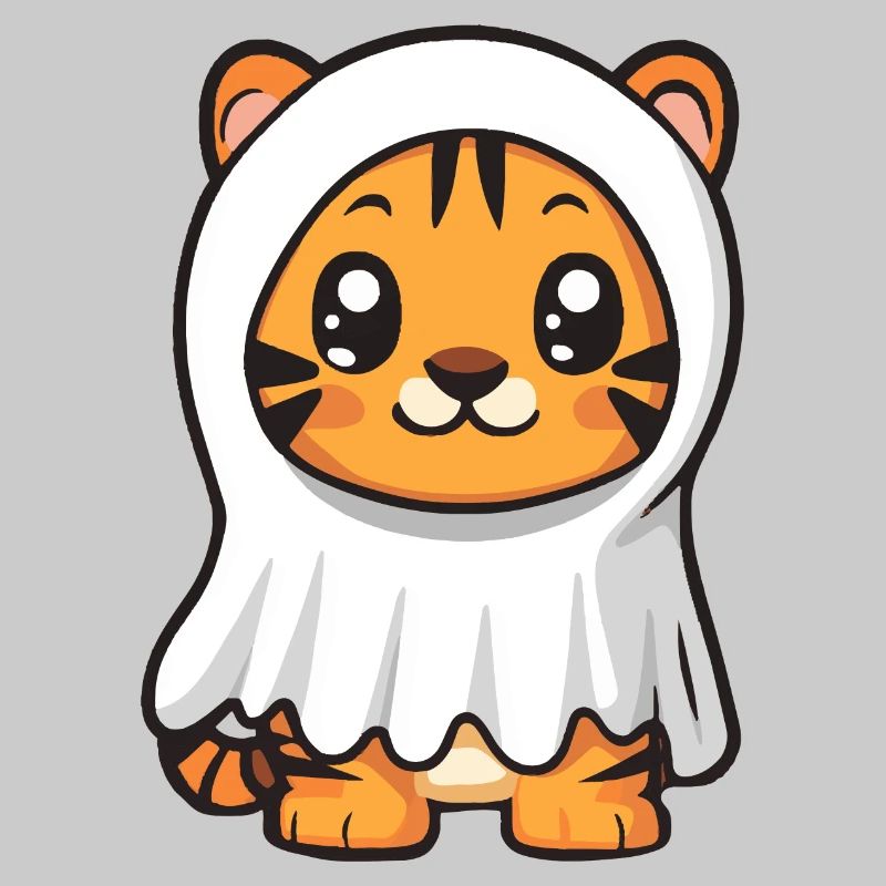 Tiger Halloween Comic Geist