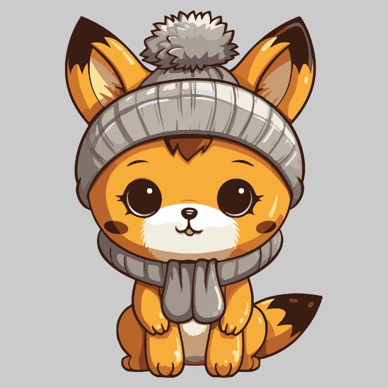Fuchs Winter Comic