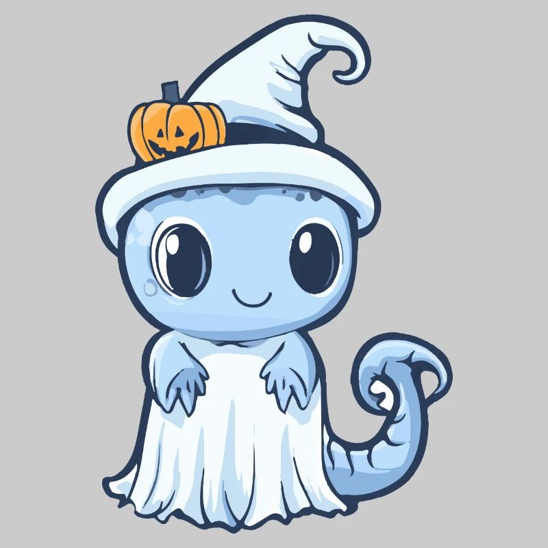 Echse Halloween Comic Geist