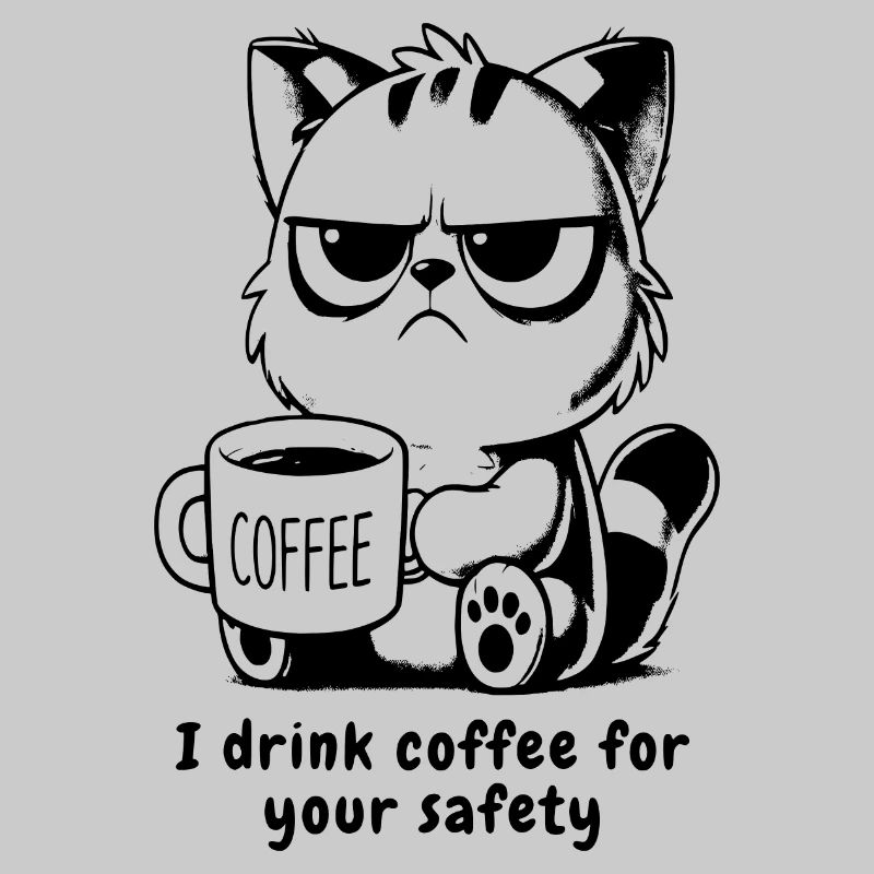 Chat Crumpy avec Caffee