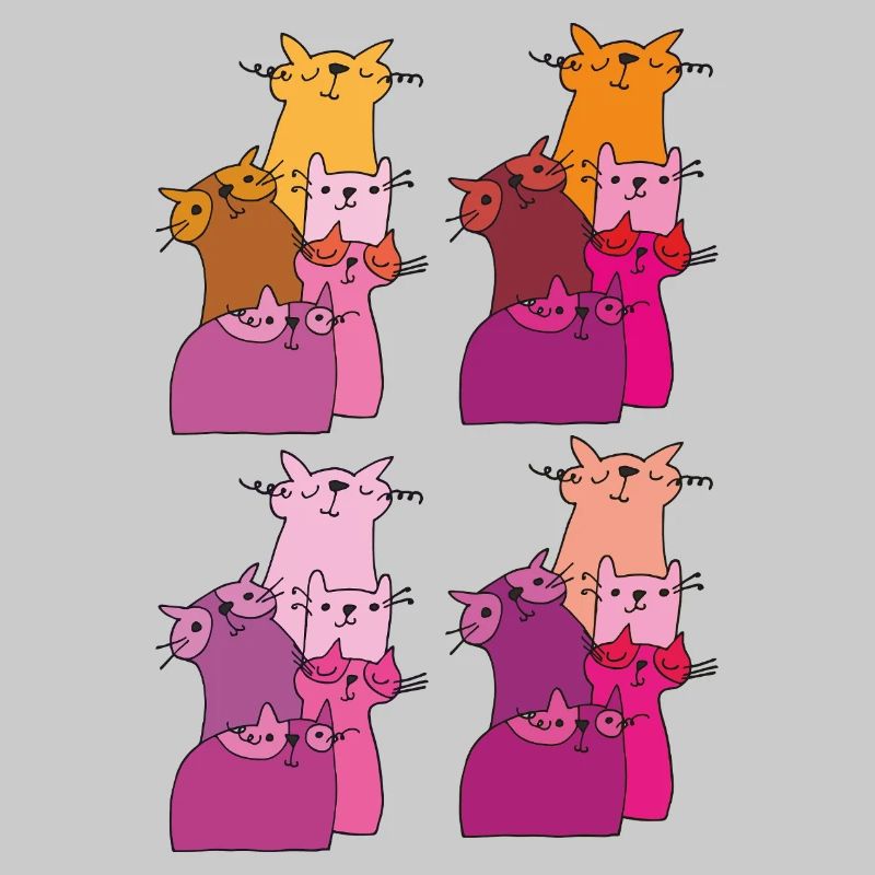 Cats Meet Pattern