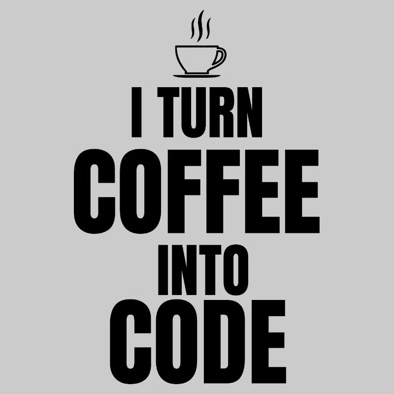 Je transforme le café en code
