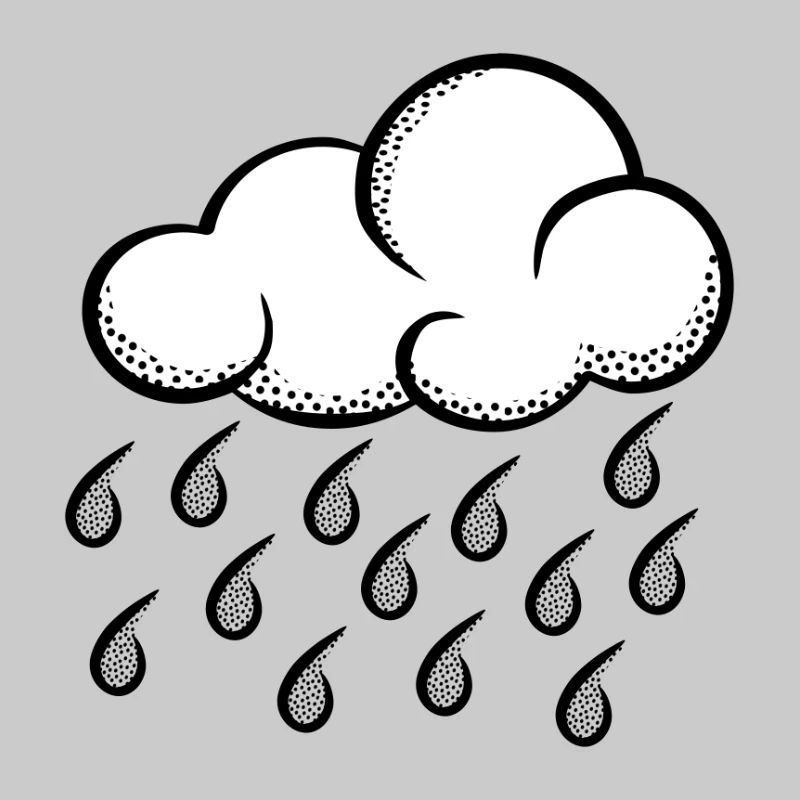 Cloud Pop Art Halftone