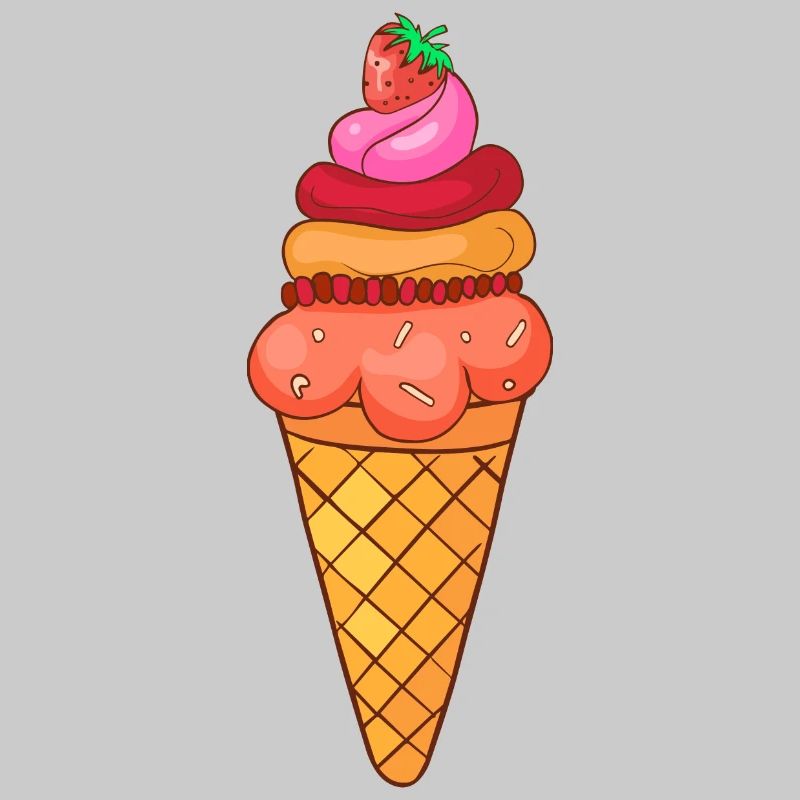 Eis Speiseeis Eiskrem Eiscreme Kugeleis Eisbecher