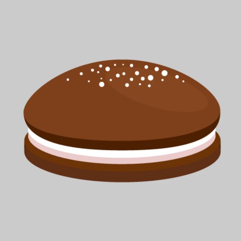 Cookie - biscuit brun