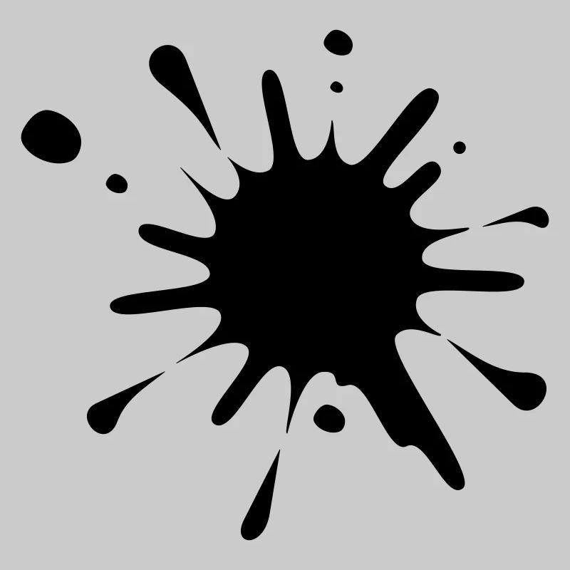 Farbspritzer-Bild*