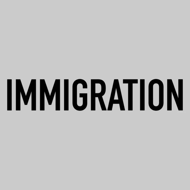 Déclaration de typographie de l’immigration