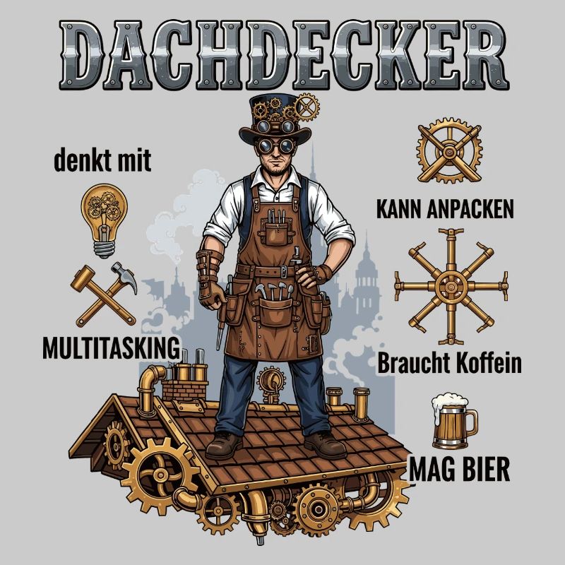 Der Steampunk-Dachdecker