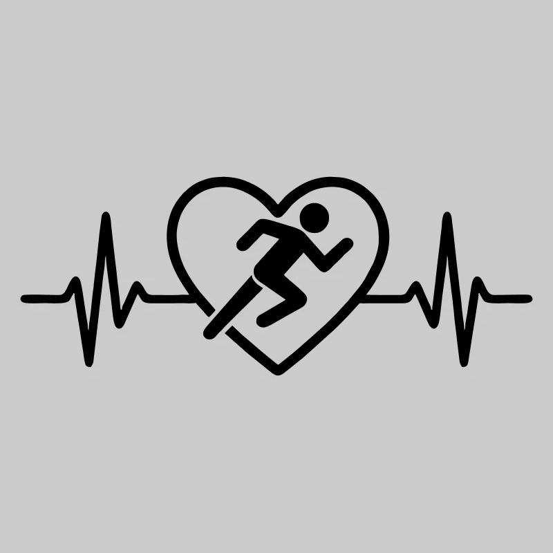 Athletics Runner Sprint Heart