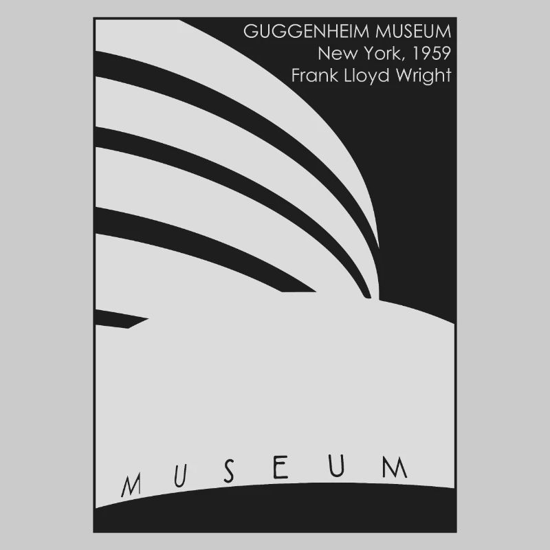 Architecture moderne: Musée Guggenheim