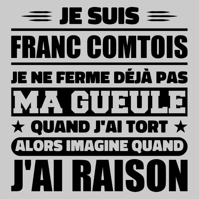 Franc comtois I don't shut my mouth frank comté