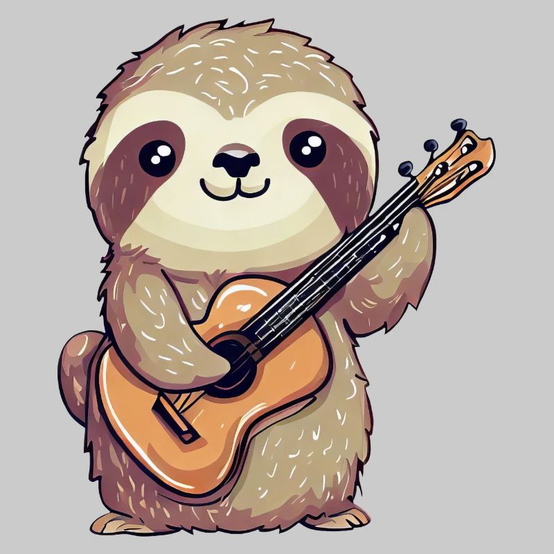 Sloth Guitar Player