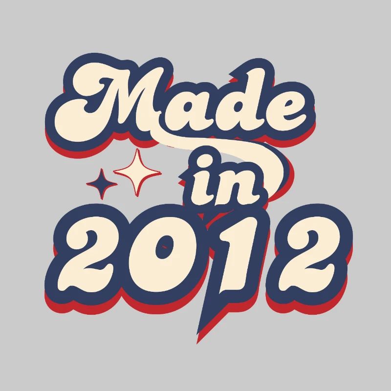 Made in 2012 retro