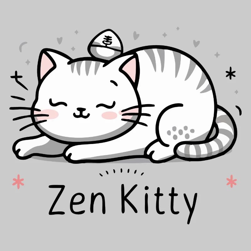 Zen kitty
