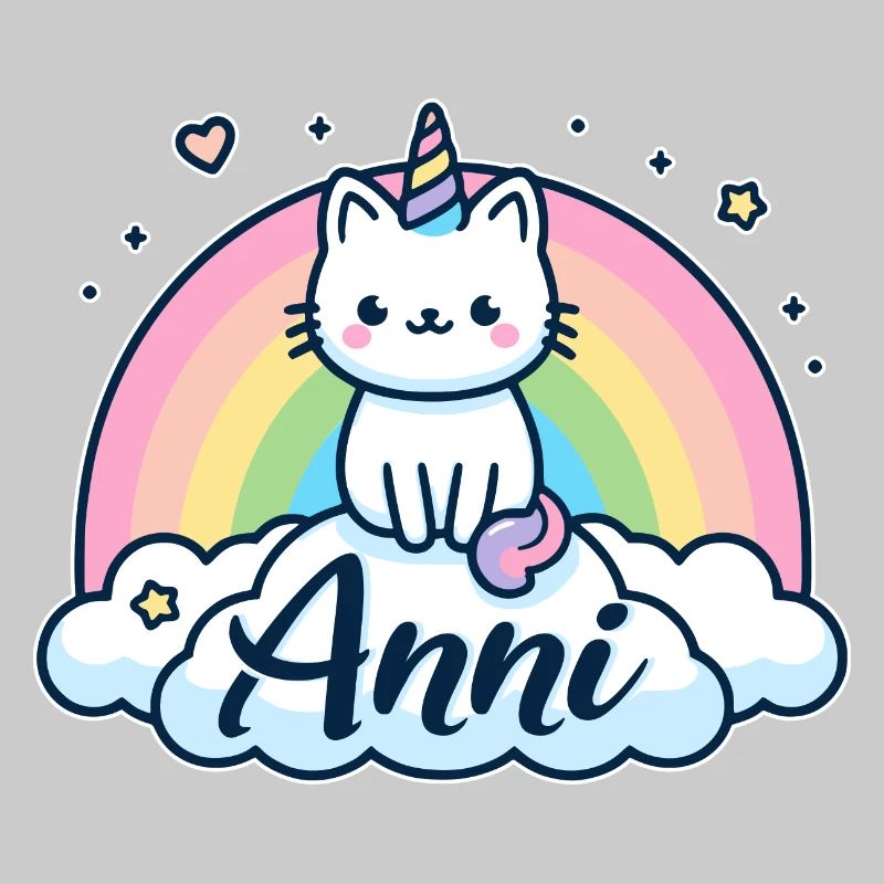 Anni Last name First name Unicorn cat