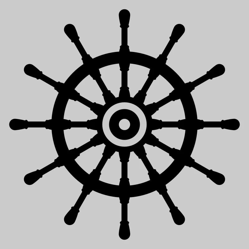 Ship Steering Wheel