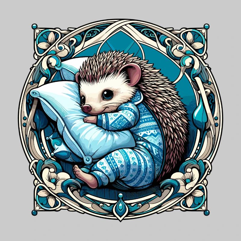 Hedgehog Cuddle Cuddly Pillow Gift