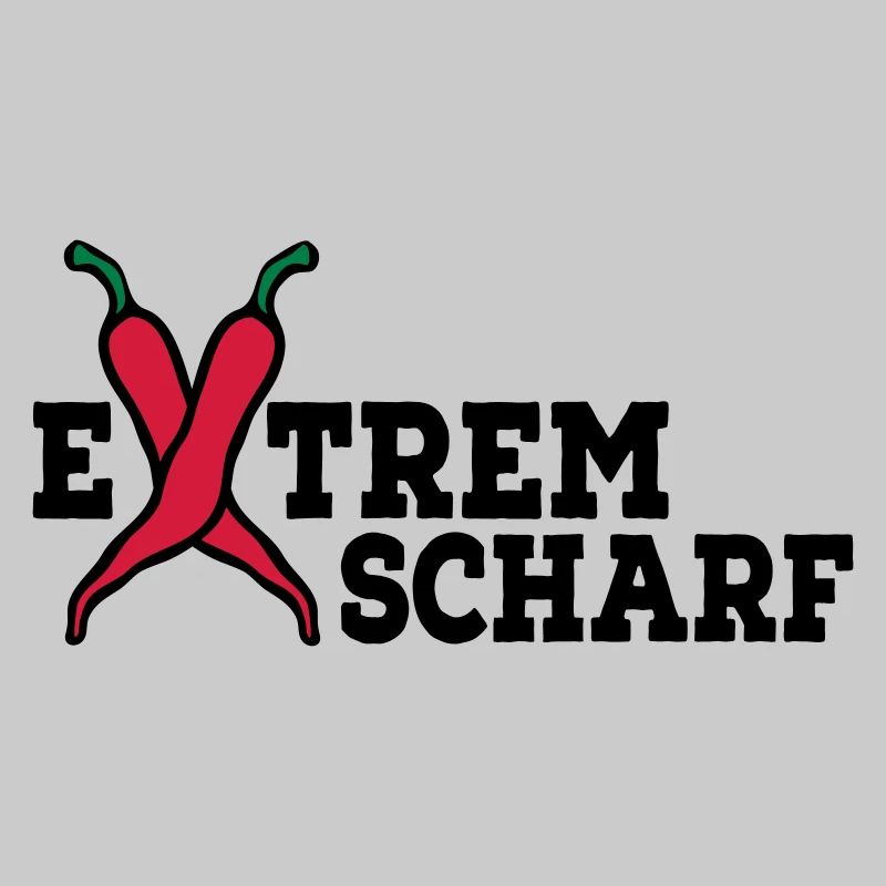 extrem scharf