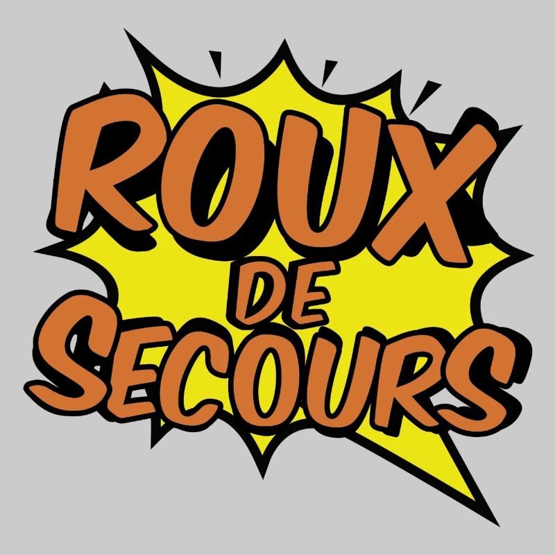 ROUX DE SECOURS COMIC STYLE