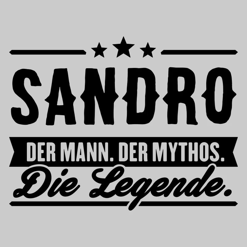 Mann Mythos Legende Sandro
