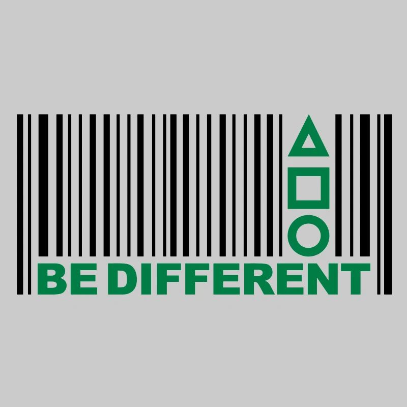 Be Different - Symboles - Barcode - code à barres