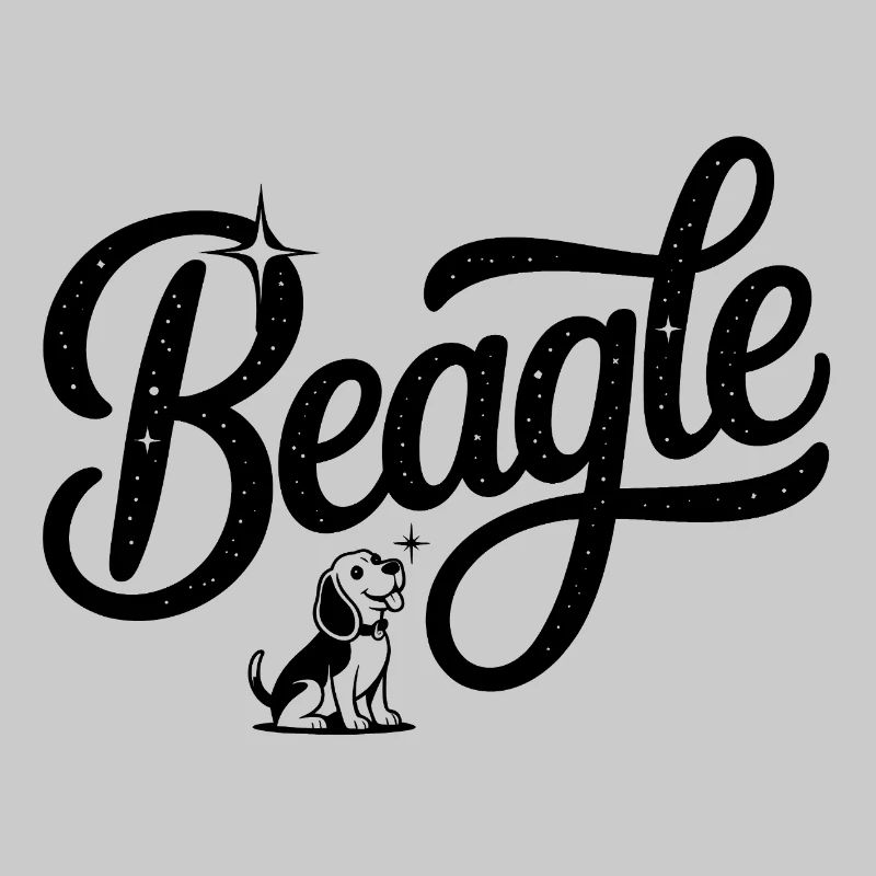 Beagle - Logo d’animal de compagnie cool