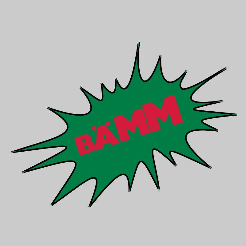 Bääm, bubble, cartoon, cartoon thought bubble,