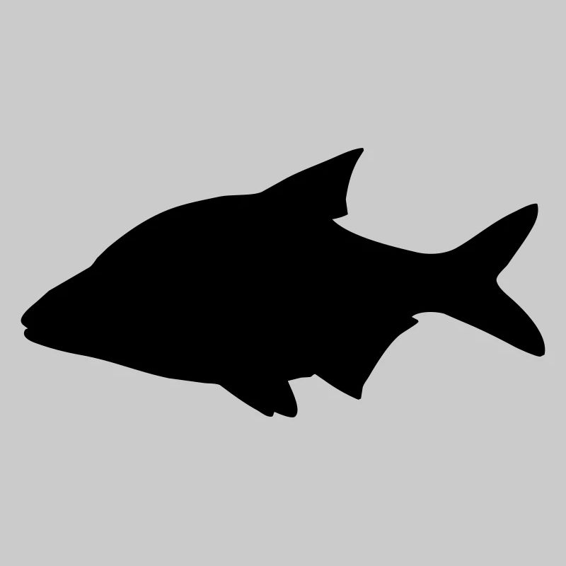 Fisch-Silhouette Brassen