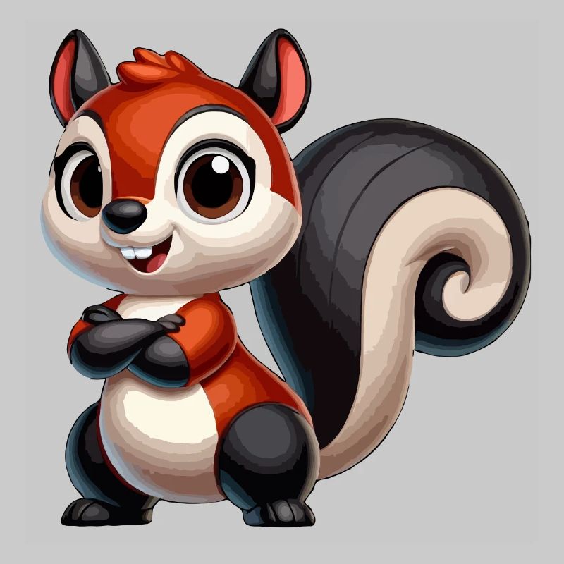 Écureuil à queue noire