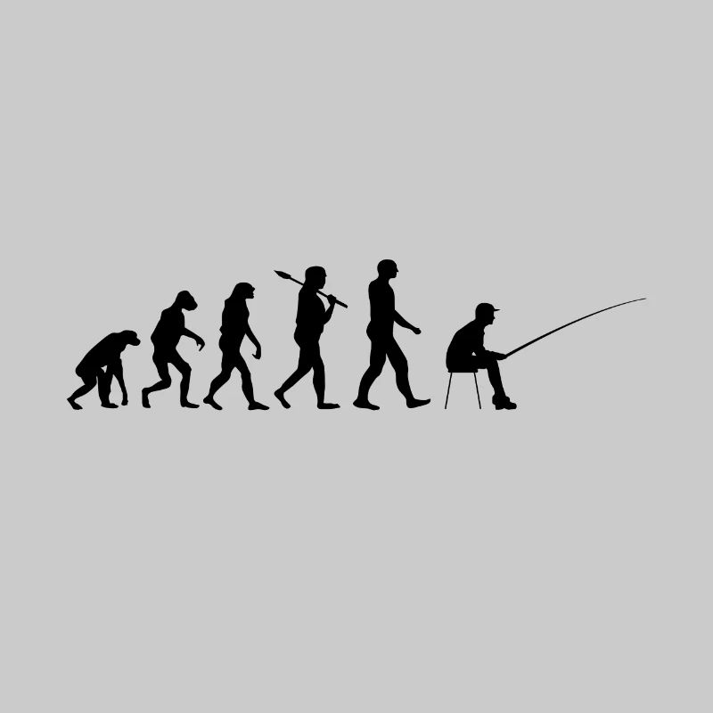Angler Evolution angeln Geschenk