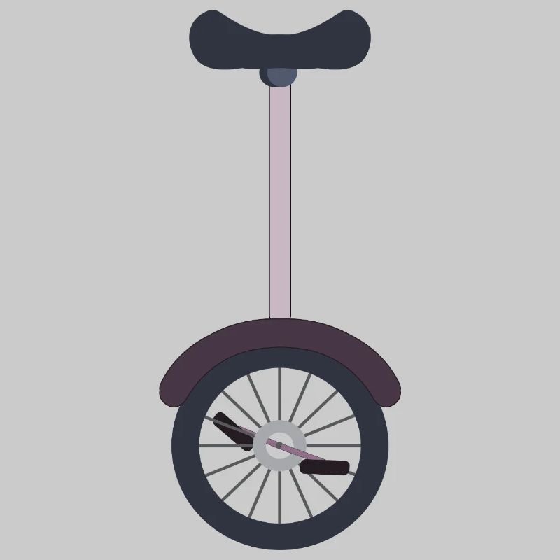 Einrad Einradfahrer