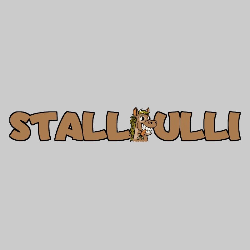 Stallpulli - Stall - Pferd Pferde Reiter Reiterin