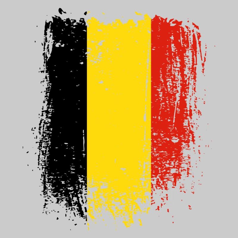 Rayures drapeau belge brossé
