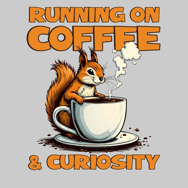 Mit Kaffee und Neugier – Eichhörnchen Kaffee