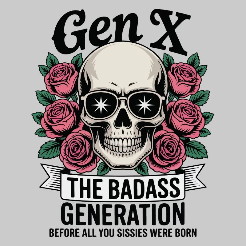 Gen X Génération badass avant la naissance S’amuser