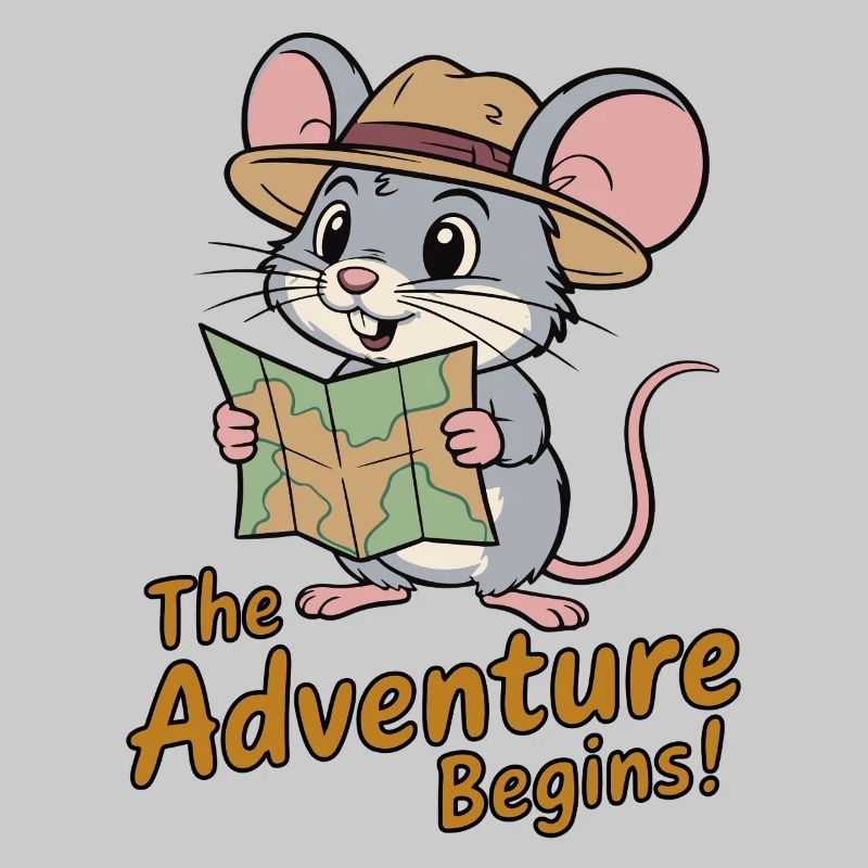 Whimsical Mouse Explorer Design