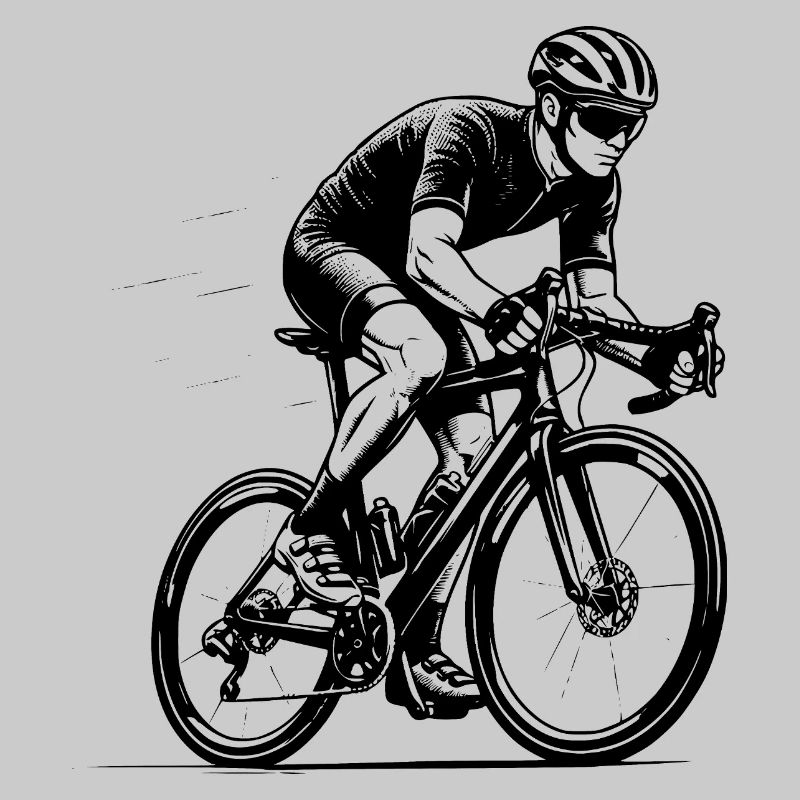 Déclaration directe sur le vélo de route