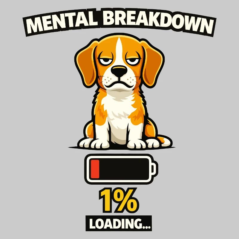 Mental Breakdown Beagle Loading