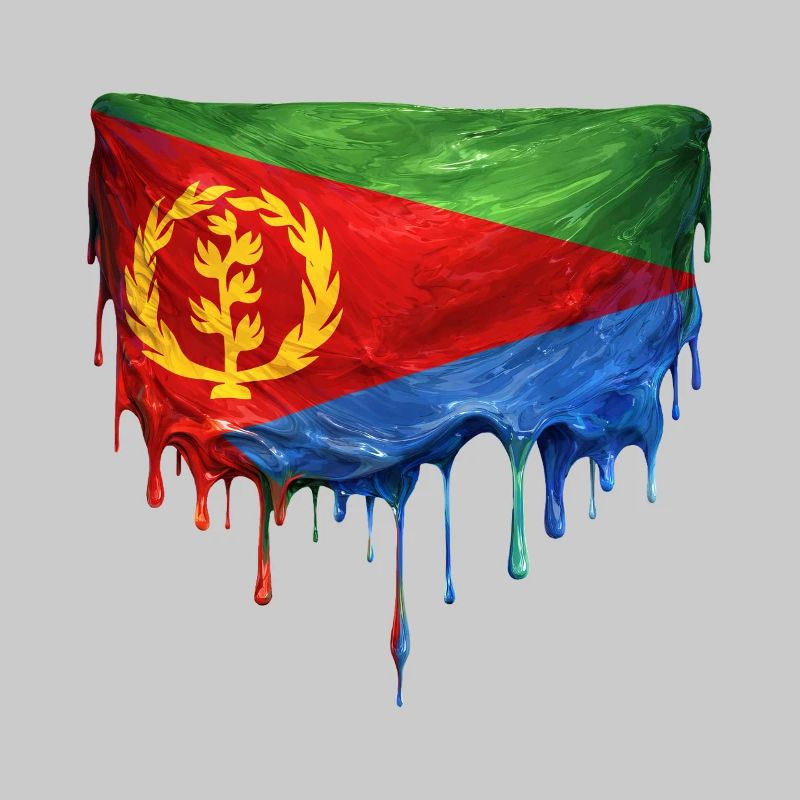 Conception du dépôt du drapeau érythréen