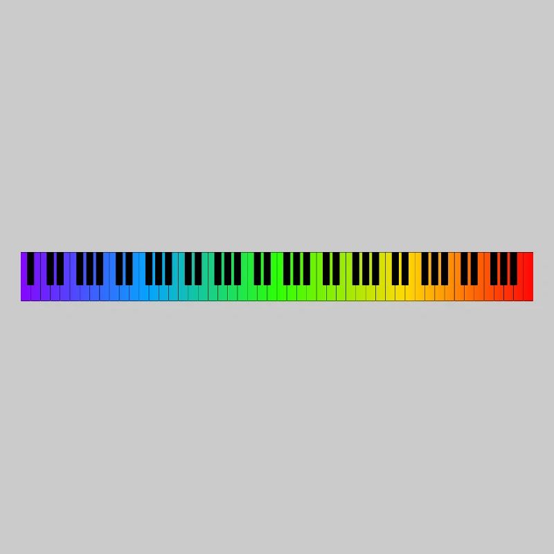 Rainbow keyboard