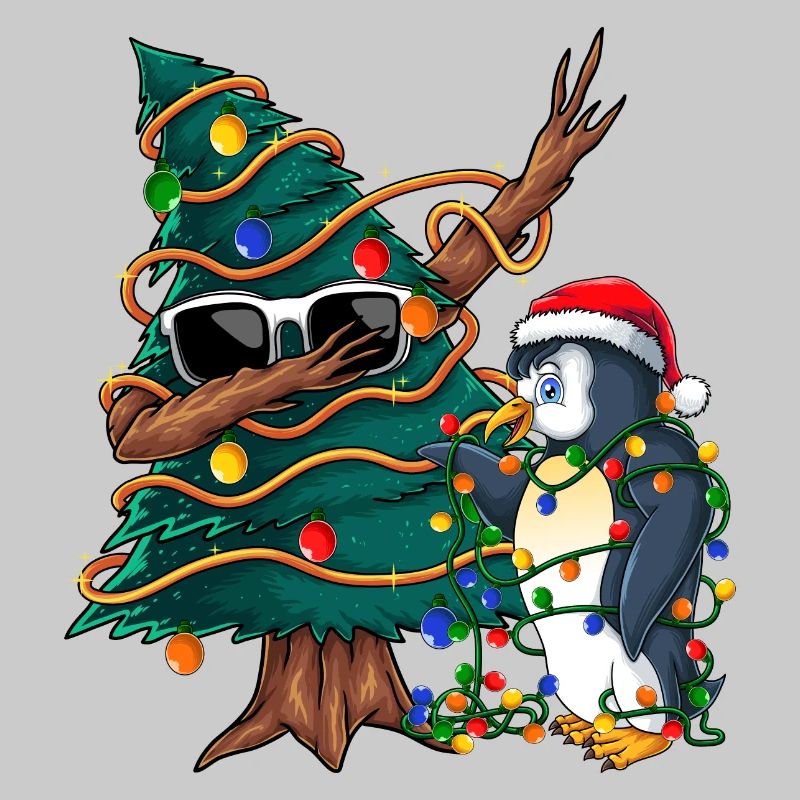 Dapping Tannenbaum -Dapping Weihnachtspullover