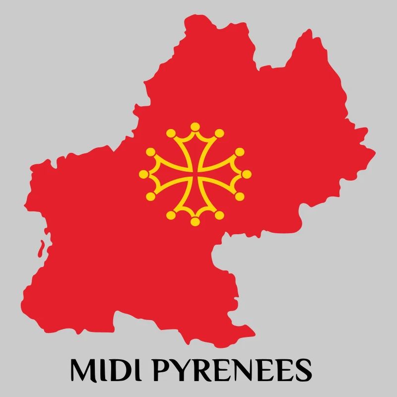 Carte du midi-pyrénée