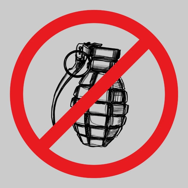 Stop War / Grenade interdite !