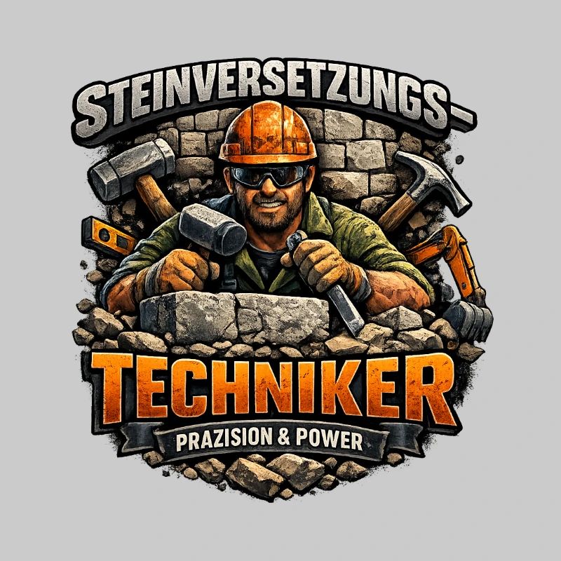 Technicien en déplacement de pierres